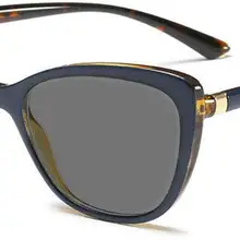 MINCL женские солнцезащитные очки для чтения, модные новые солнцезащитные очки "кошачий глаз", синие леопардовые фотохромные очки NX