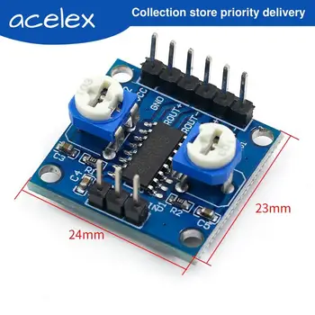 

1pcs PAM8406 Digital amplifier board with volume potentiometer 5Wx2 Stereo