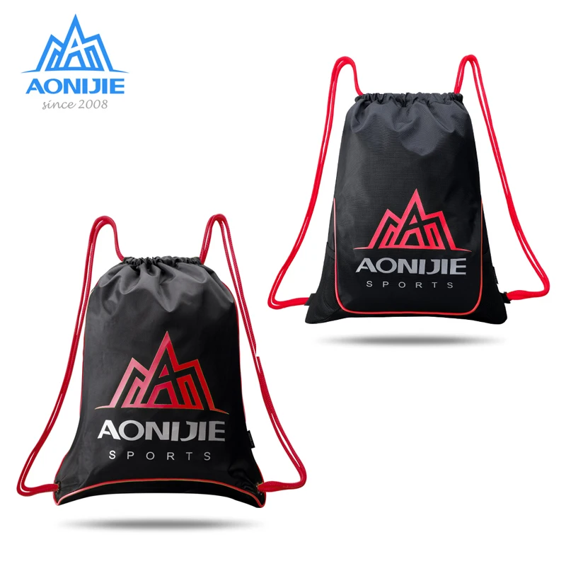 AONIJIe Sackpack Gym Sack Backpack Cinch Bag For Outdoor Sports Fitness Workout H935 H936 Unisex Drawstring Mat bag |