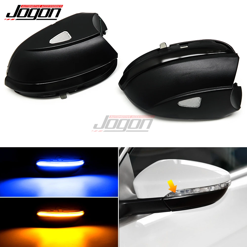 For Volkswagen VW Passat B7 CC Scirocco Jetta MK6 EOS Beetle Dynamic Turn Signal Light LED Side Mirror Sequential Indicator Lamp |