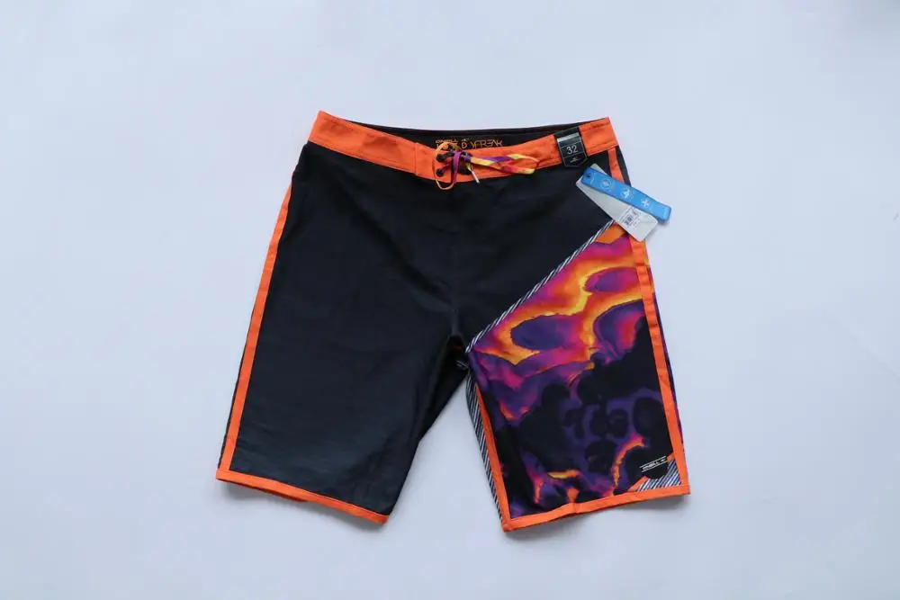 No 1 design Экспортный бренд, хорошее качество, мужские пляжные шорты, быстросохнущие повседневные шорты - Цвет: No 1 design