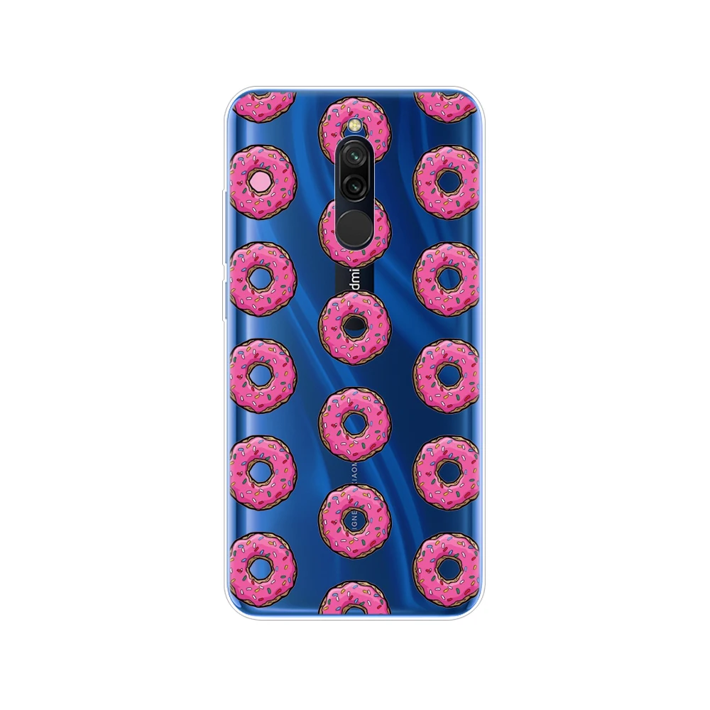 34383 Чехол для xiaomi redmi 8, чехол s, силиконовая Мягкая задняя крышка из ТПУ для redmi 8, бампер hongmi 8, чехол, кожа, противоударный, милый кот - Цвет: 34383