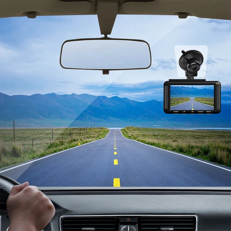 E-ACE B37 Full HD 1080P Автомобильный видеорегистратор 3 дюймов Мини Dash Cam с Встроенный gps видео Регистраторы Авто регистратор ночное виденье Автомобильная Камера
