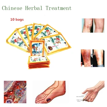 

Wild Cordyceps Essential Oils Chinese Herbs Medical Plaster Joint Pain Back Neck Curative Plaster Massage Medical Oils 10Pcs