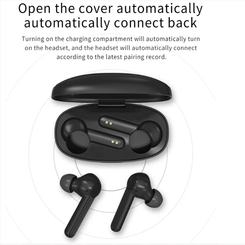 Factory OEM smart touch control magnetic TWS XY-7 in ear tws wireless mini earphone