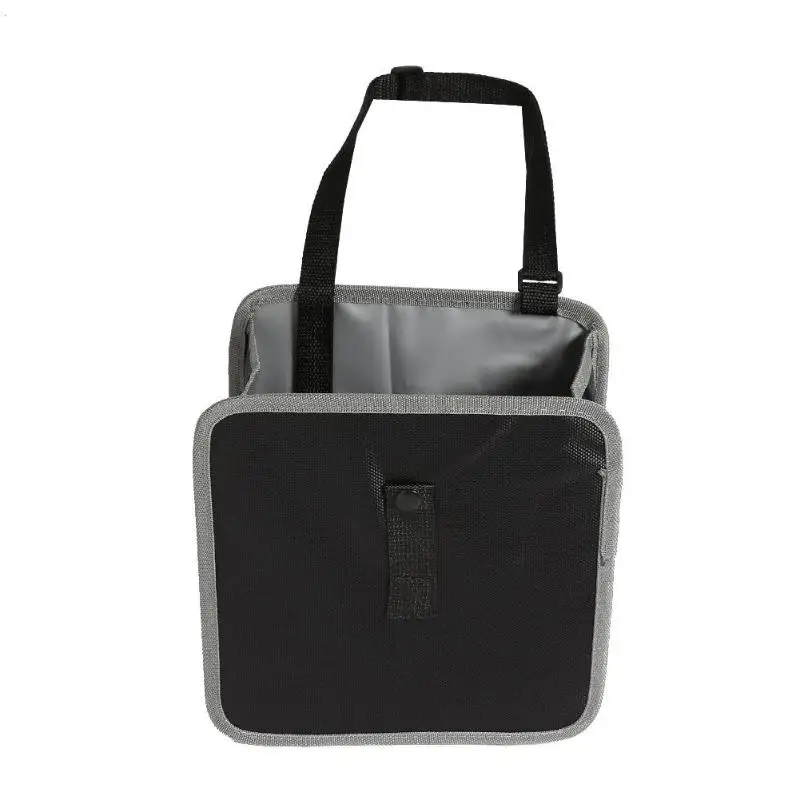 Multifunction Car Seat Back Storage Bag Organizer Hanging Garbage Rubbish Bin Large Storage Capacity Without Occupying Space