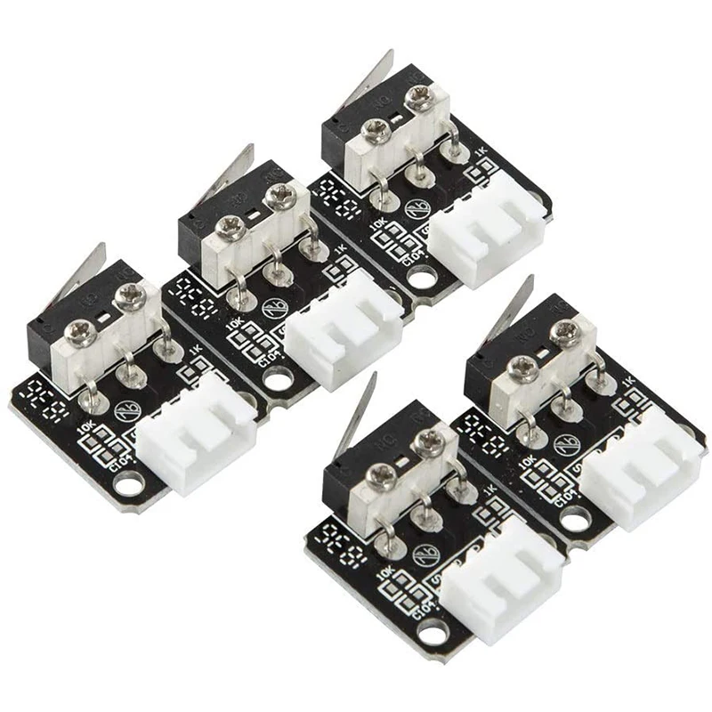 5 шт. для CREALITY 3D принтер аксессуары X/Y/Z оси концевой выключатель 3Pin N/O N/C Управление