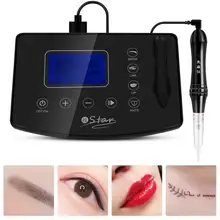 Многофункциональная татуировка машина бровь подводка для глаз губы Microblading макияж устройство для татуажа для бровей глаз губ кожи татуировки США Plug