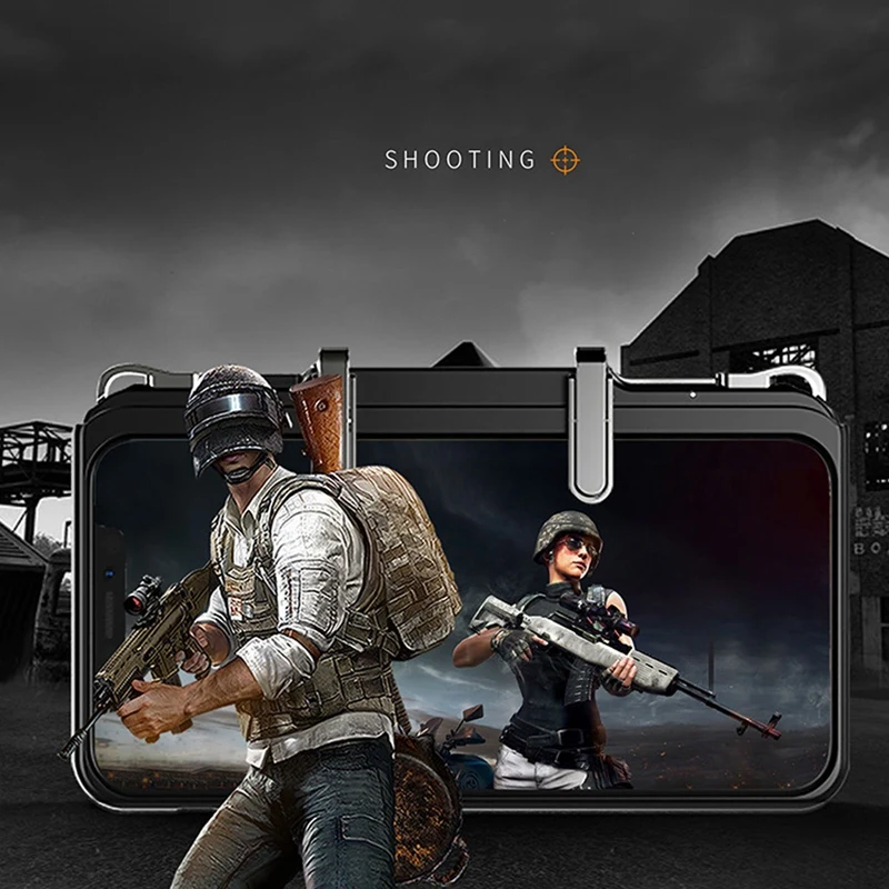 Игра для PUBG мобильный чехол для телефона для IPhone X/XS противоударный чехол для мобильного телефона с кнопкой игровой курок