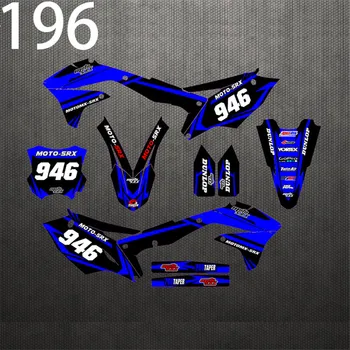 

196Motorcycle sticker film modified custom car stickers bright film sunscreen waterproof 0.8mm this time will KXF450 16-18 2017