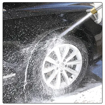 

High Pressure Power Washer Water Sprayer Nozzle Cars Wash Garden Cleaning Tool Rotatable Metal JDH99