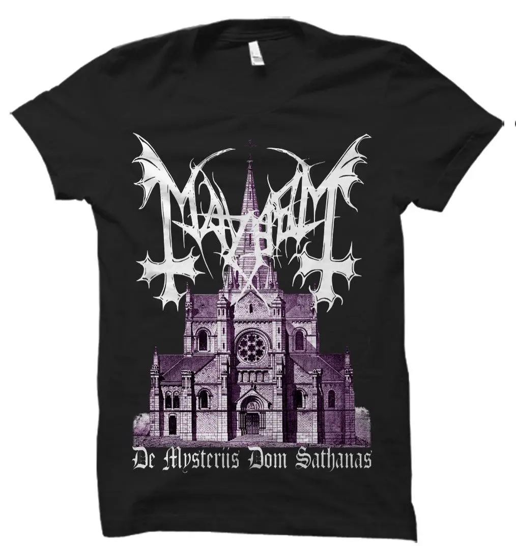 MAYHEM T-SHIRT EMPEROR WATAIN DARKTHRONE IMMORTAL BATHORY VENOM GORGOROTH O-Neck T Shirt Harajuku Tops Tees Plus Size | Мужская одежда