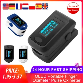 

OLED Portable Finger Oximeter Pulse Oximeter Oxygen Saturation Monitor SpO2 Oximetry Monitor health care Oximetro De Dedo