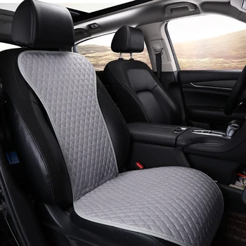 

2020 Linen/Flax stay on car seat cushions, single universal non slide easy install not move seats cover cool in summer M2 X40