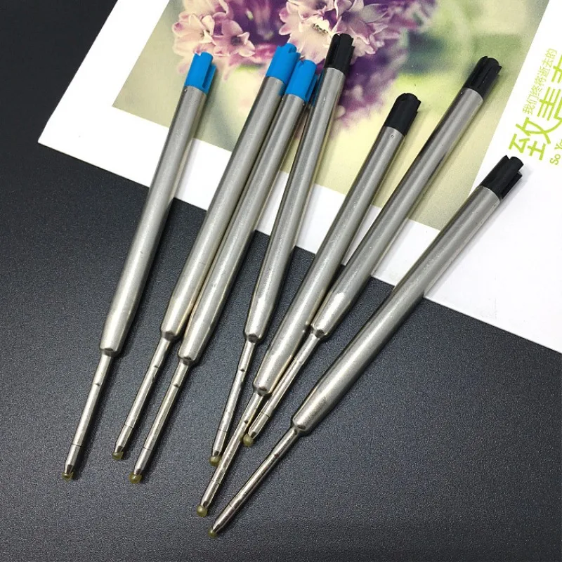 New Metal Ballpoint Pen Refills Office School Stationery