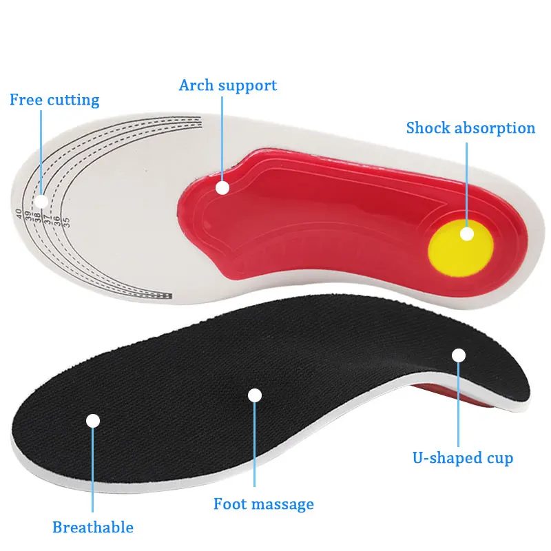 Новые стельки для плоскостопия ортопедические подкладки для поддержки свода стопы ортопедические стельки для обуви вставки для ухода за ногами колодки для мужчин и женщин