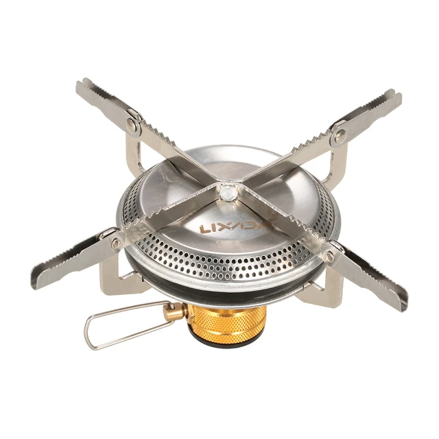 Mini Camping Gas Stove Outdoor Tourist Burner Strong Fire- Heater Tourism  Cooker Survival Mountaineering Stove with Storage Bag