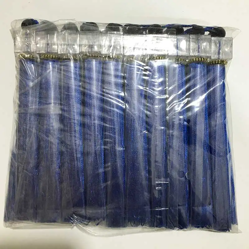 10 20pcs/package polyester silk tassel hanging ear tassel 25cm tassel curtain accessories home decoration DIY decorative handmade - Цвет: 10