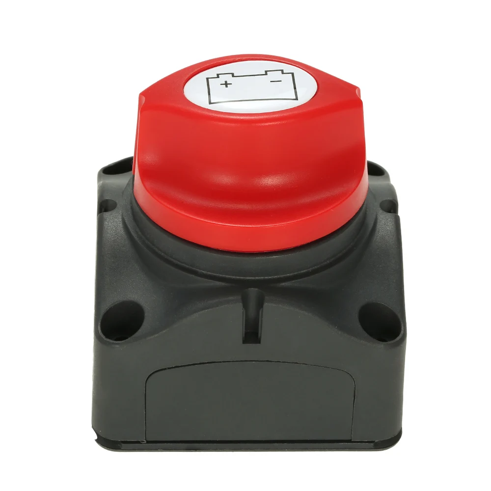 12/24V/48V Car RV Battery Selector Isolator Disconnect Rotary ON/OFF Switch Replacement Power Switch For Auto Boat Yacht
