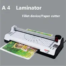 A4 Photo Paper Hot And Cold Laminating Machine Fast Preheating Fast Compounding Speed 6 In 1 Multi-functional Superplasticizer