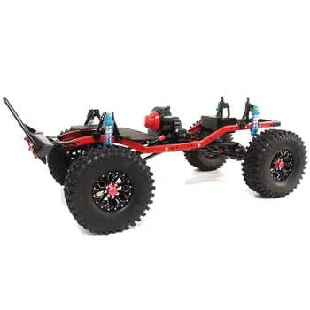 

Climbing Car Frame Kit Gate Bridge Reverse Transmission Box Rack for Wrangler Frame 1/10 SCX10 RC Car Parts