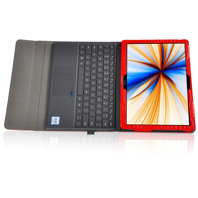 Роскошный чехол 2 в 1 из искусственной кожи для huawei MateBook E 12 дюймов BL-W09 BL-W19 планшет+ Стилус(он может поставить клавиатуру