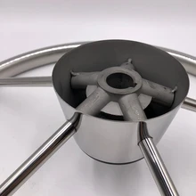 5 спиц руль цвета морской волны 25 градусов с центральной крышкой для надувной лодки-15 1/2 дюймов 40 см Диаметр