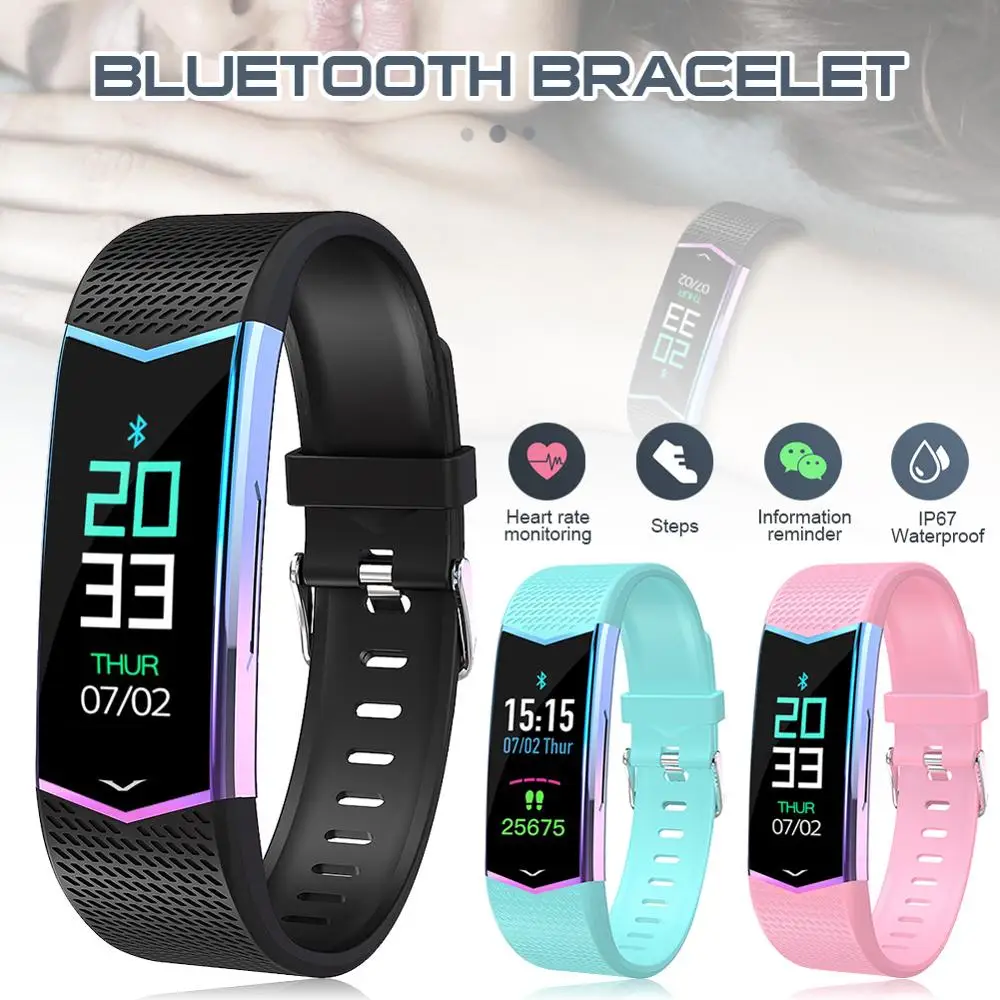 

Smart Wristbands Men Women Waterproof Sports Bracelet Phone Bluetooth Heart Rate Monitor Fitness Wristband For Android IOS