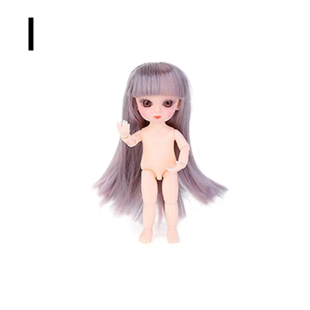 16 см/6,3 дюйма маленькая набивная кукла моделирование кукла модная одежда подходит для девочек подарок - Цвет: I