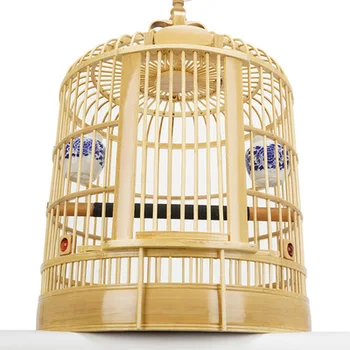 

Sichuan cage thrush cage paste blue bird cage high-end Chengdu bird cage full set of bird cage boutique authentic handmade
