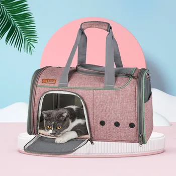 

New Style Portable Cation Oxford Cloth Pet Handbag Source Factory Dog Supplies Pet Bag
