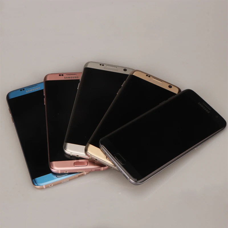 Оригинальный 5 ''Супер AMOLED LCD Замена для Samsung Galaxy S7 edge с рамкой G935 G935F G935FD дисплей