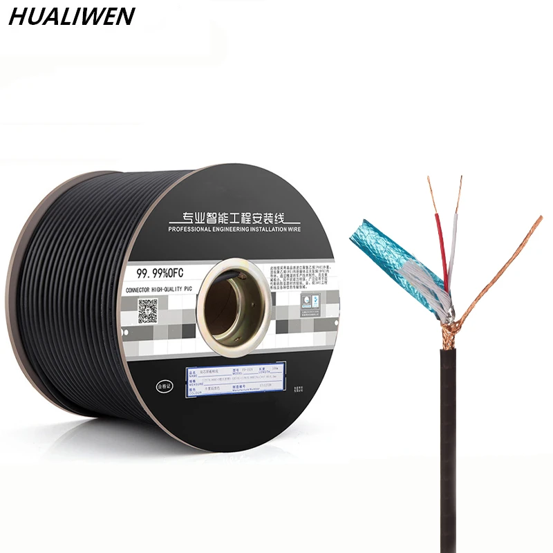 HUALIWEN DIY HIFI Audio Cable Oxygen Free Pure Copper Speaker For Car Home Theater Wire Soft Touch | Электроника