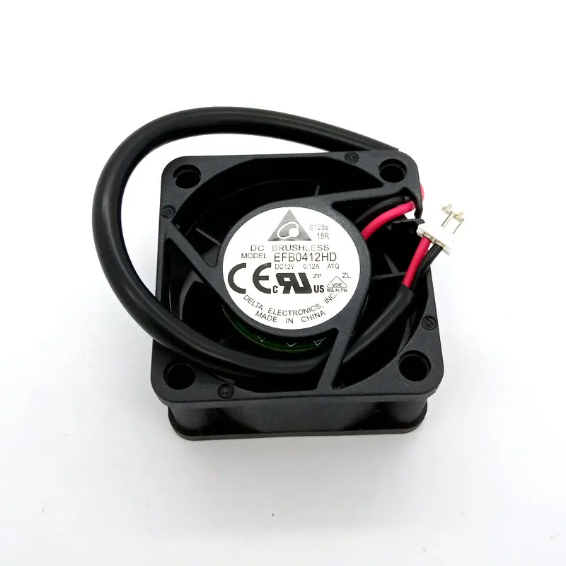 Delta EFB0412HD 4 см DC12V 0.12A 40*40*20 мм 2 линии Вентилятор охлаждения компьютера