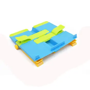 

Foldable Book Stand Holder Portable Bookstand with Page Paper Clips for Student Children Reading Support Bookends