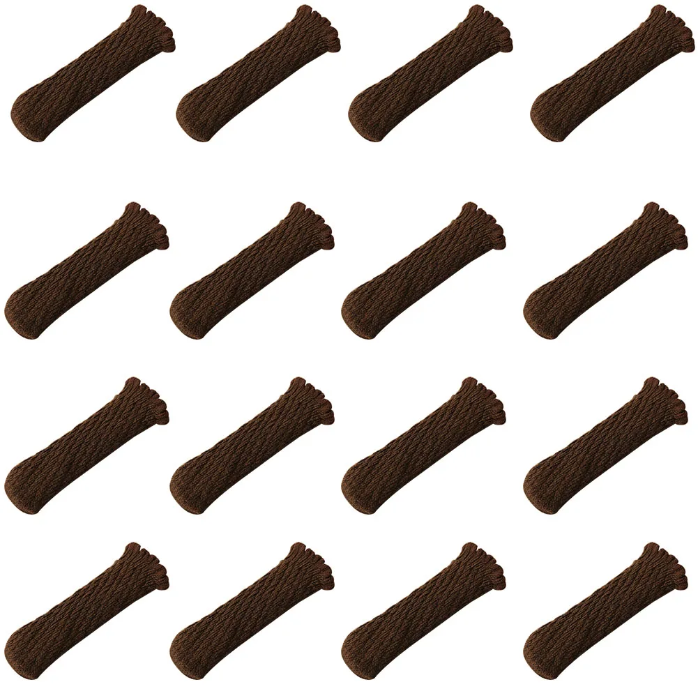 

16pcs/set Reliable Elastic Solid Chair Legs Knitting Floor Protector Anti-slip Reduce Noise Table Cute Furniture Socks