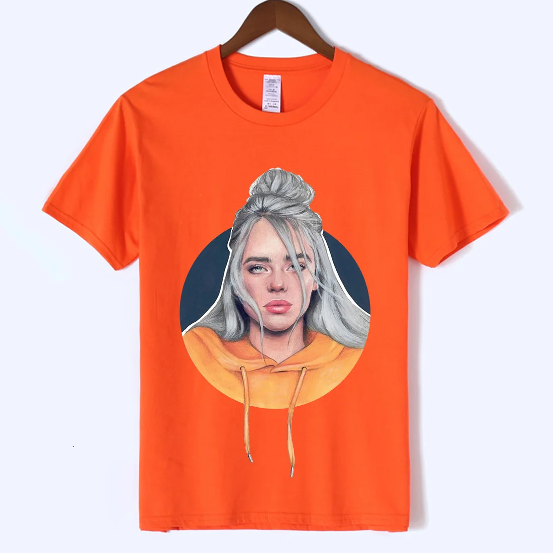 Billie Eilish Футболка мужская/wo Мужская 90s винтажная уличная футболка в стиле хип-хоп футболка с забавным принтом мужские футболки Xxxtentacion