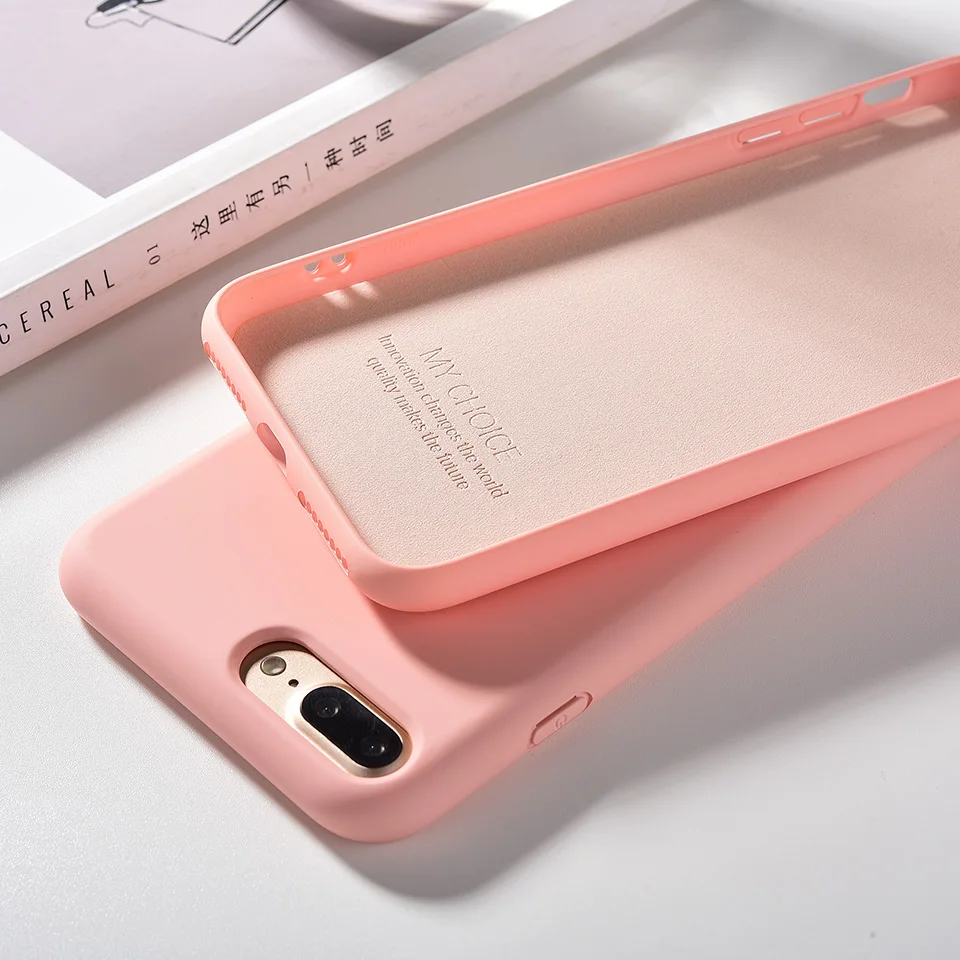 Оригинальный жидкий силиконовый чехол для iPhone 11 Pro Max 7 6 6s 8 Plus Hoesje Carcasa i Phone Apple X XR XS