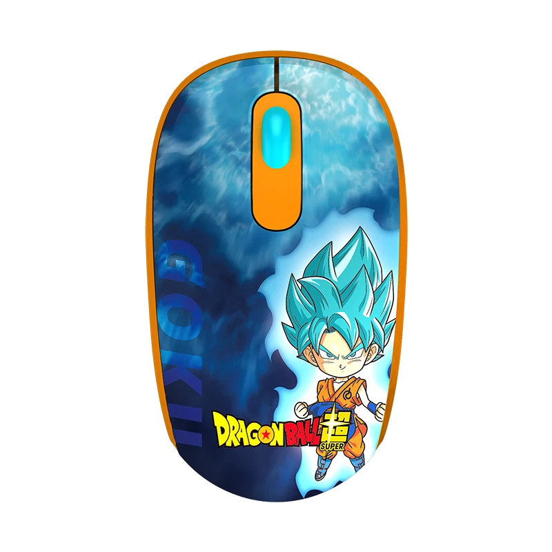 F Мультяшный игровой USB компьютер PC& Mac Gamer 6 цветов аниме Dragon Ball беспроводная мышь косплей реквизит подарок - Цвет: F