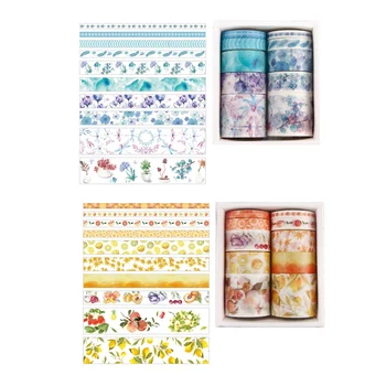 

20Pcs/Set Decorative Kawaii Washi Tape Set Japanese Paper Stickers Japanese Stationery Scrapbooking Supply C & E