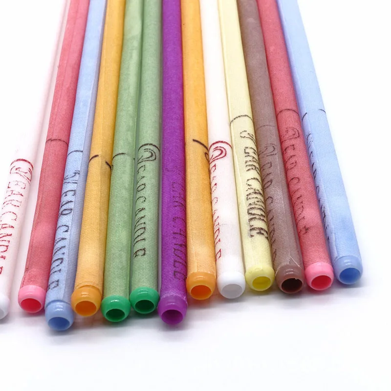 10-40PCS Ear Candle Hopi Ear Cleaner Wax Removal Ear Candles Treatment Care Healthy Hollow Cone Indian Aromatherapy Ear Candle