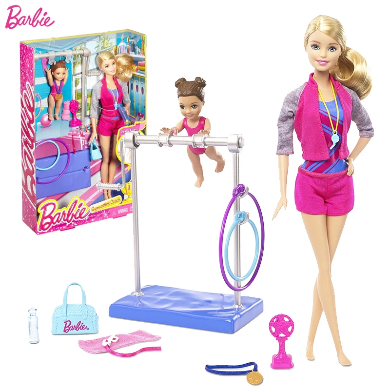 barbie fait de la gym