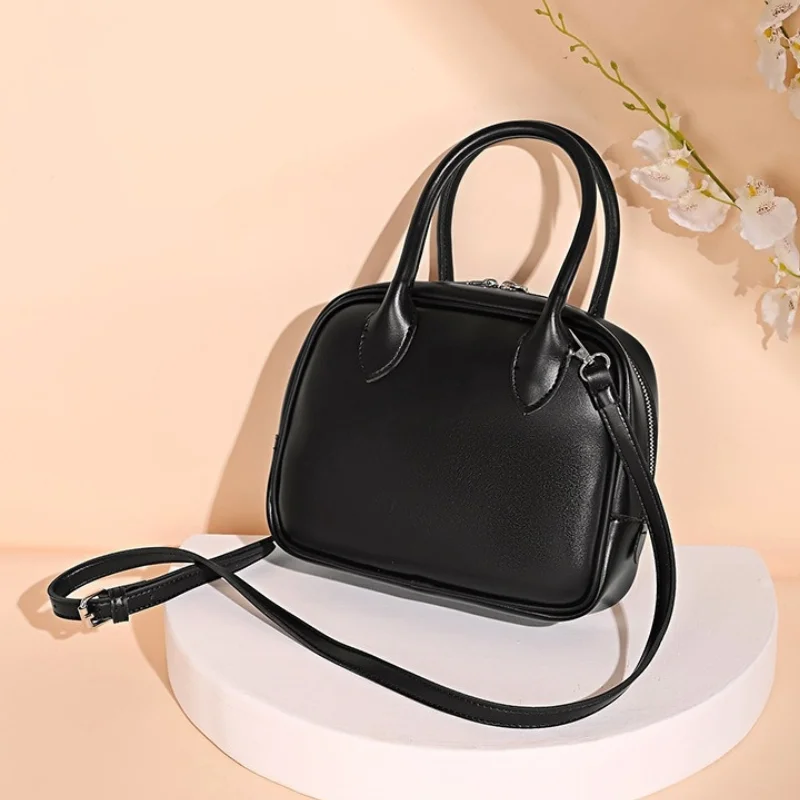 Luxury Design Women's Shoulder Bag PU Leather Elegant Ladies Top Handle Purse  Handbags Fashion Female Small Tote Messenger Bags - AliExpress