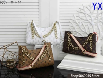 

Luxury Leather Handbags Women Bags Designer Brand Women's Shoulder Bags Large Capacity Ladies Hand Bags L462 Louis Vuitton LV-