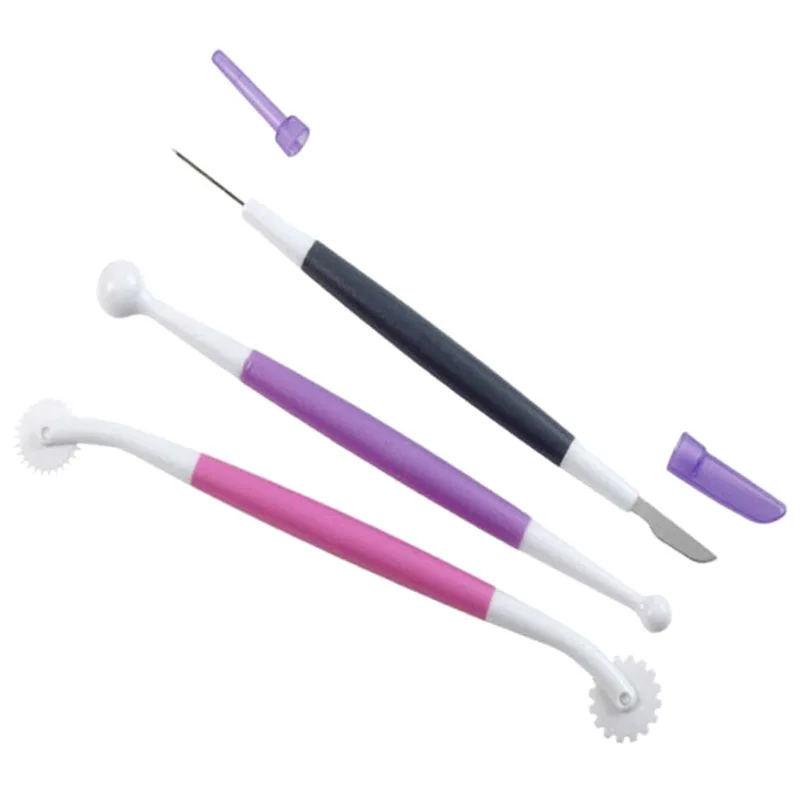 3 шт. Бисквитное печенье для торта глина помадка украшение цветок сахарный