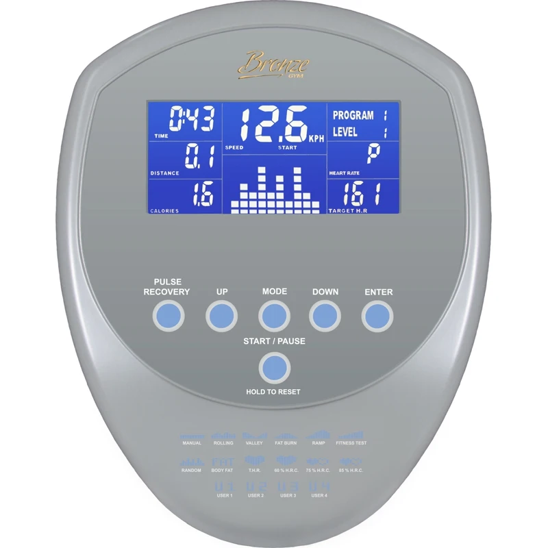 Эллиптический тренажер BRONZE GYM E801 LC