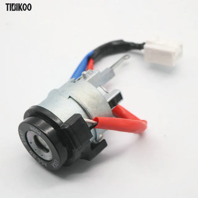 Moseiny - Interruptor De Cilindro De Bloqueo De Encendido Con Llaves Compatible Con Hyundai Tucson 2012 2013