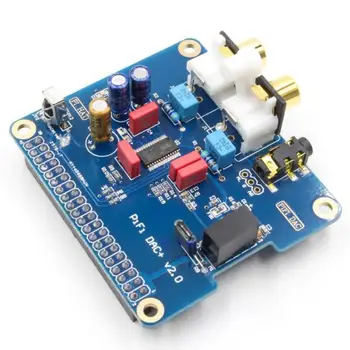 

Support raspberry pi B+/2B HIFI DAC+ sound card I2S interface