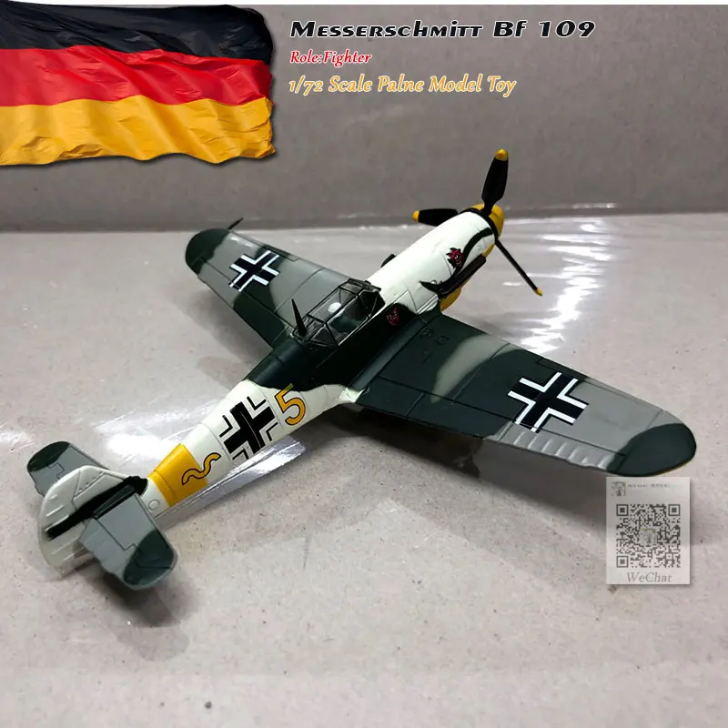 3 шт./лот WLTK 1/72 масштаб военная модель игрушки немецкий Bf-109 истребитель литой металлический самолет модель игрушки