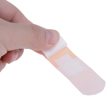 

New 100Pcs/Lot Wound Adhesive Plaster Medical Antibacterial Band Aid Bandage Sticker For Home Travel First Aid Kit Supplies